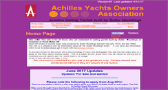 Desktop Screenshot of achillesyachts.co.uk
